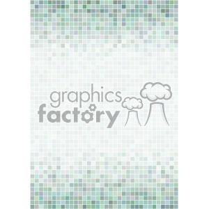 green pixel pattern vector flyer background template