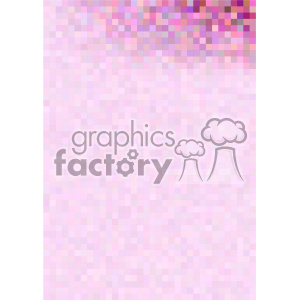 pink gradient pixel pattern vector top right background template