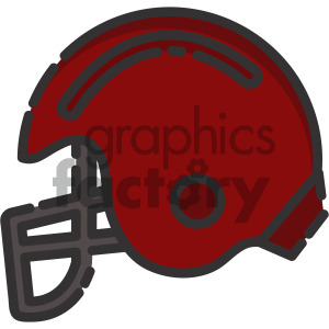 sports helmet vector royalty free icon art