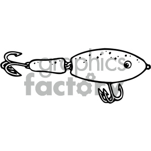 Download Fishing Lure Black White Clipart Commercial Use Gif Jpg Png Eps Svg Ai Pdf Clipart 405443 Graphics Factory