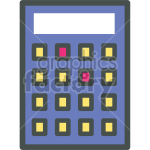 calculator vector flat icons