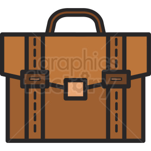 work briefcase vector icon
