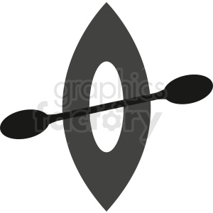 kayak vector icon