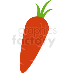 Carrot Image with Green Leaves