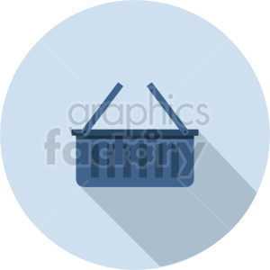 basket vector icon graphic clipart 3