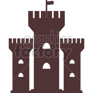 castle towers vector