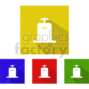 rip tombstone vector clipart