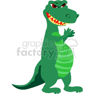Cartoon T-Rex Dinosaur
