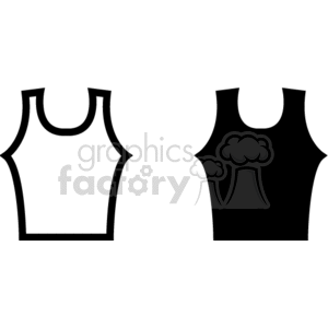 Black and White Tank Tops