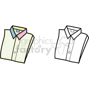 Folded Collared Shirts