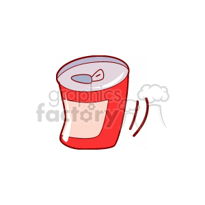 Red Soda Can