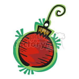 Red Christmas Ornament