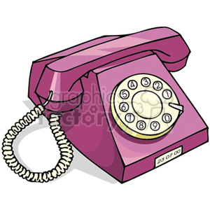 Cartoon Telephone Clip Art Images - Royalty-Free Vector Clipart Images