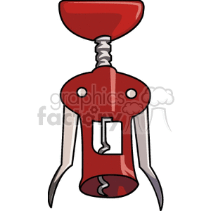 Red Kitchen Corkscrew