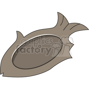 Fish-Shaped Tray or Plate for Kitchens