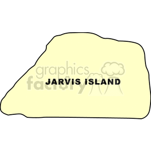 Jarvis Island Map Outline