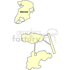 Map of Macau