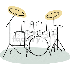music instruments drum band drum+set