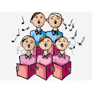 Kids Choir Singing