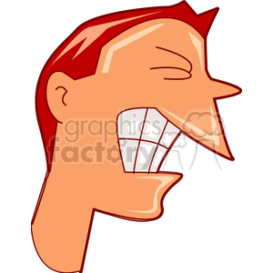 Smiling Man with Red Hair