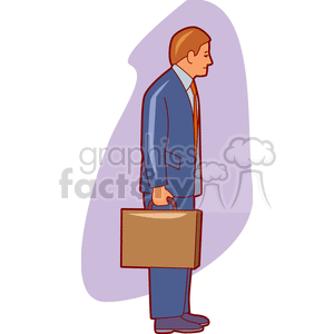 Businessman with Briefcase