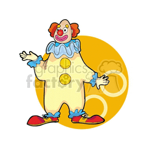 Colorful Circus Clown