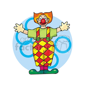 Download A Clown Wearing Funny Clothes Holding His Hands Out Clipart Commercial Use Gif Jpg Wmf Svg Clipart 156683 Graphics Factory