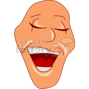 Smiling Face with Laughter Expression