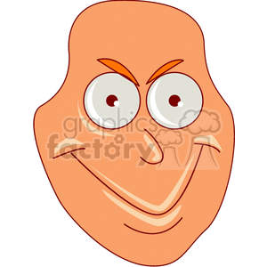 Cartoon Smiling Face