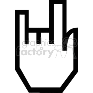 Sign lanuage hand signals.