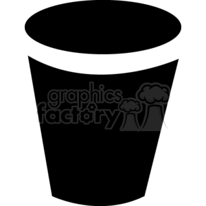 black cup.