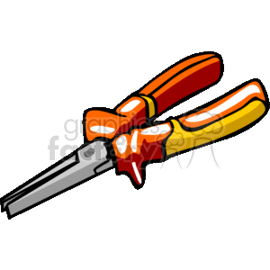 Orange pliers