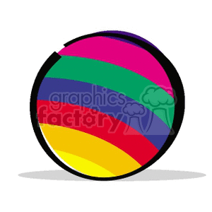 Rainbow Beach Ball 