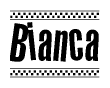 Bianca Checkered Flag Design