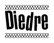 Diedre Checkered Flag Design