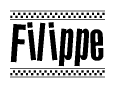 Filippe Racing Checkered Flag