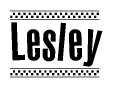 Lesley Checkered Flag Design