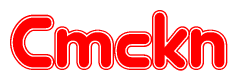The image displays the word Cmckn written in a stylized red font with hearts inside the letters.