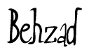 The image is a stylized text or script that reads 'Behzad' in a cursive or calligraphic font.