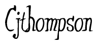 Cjthompson Calligraphy Text 