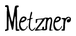 Metzner Calligraphy Text 
