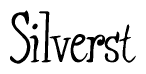 The image is a stylized text or script that reads 'Silverst' in a cursive or calligraphic font.