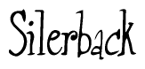 The image contains the word 'Silerback' written in a cursive, stylized font.