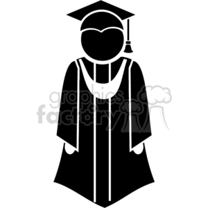 Graduation Silhouette