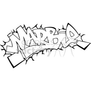 Graffiti-Style 'Marble'