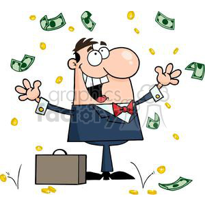 3194-Happy-Businessman-With-Money