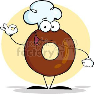 3467-Friendly-Donut-Cartoon-Character