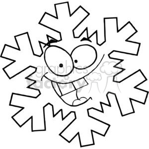   Cartoon-Snowflake 