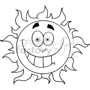4047-Happy-Smiling-Sun-Mascot-Cartoon-Character