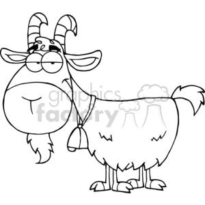 Cute Cartoon Goat